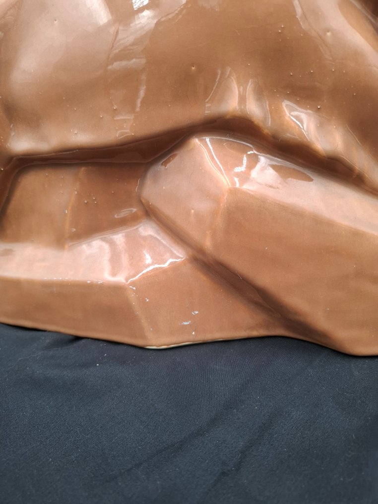 DAX - Γλυπτό, Ours polaire - 43 cm - Κεραμικό #2.1