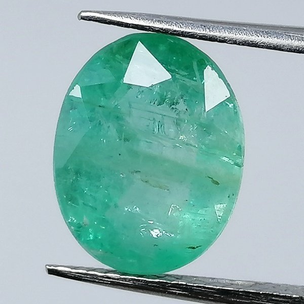1 pcs Zöld Smaragd - 3.24 ct - Instituto Gemólogico Español (IGE) - Oil Minor #4.3