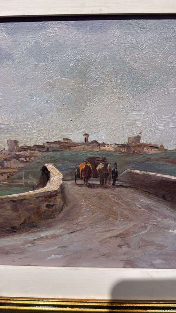 Rutilio Muti (1904-1995) - Paesaggio rurale toscano #4.3