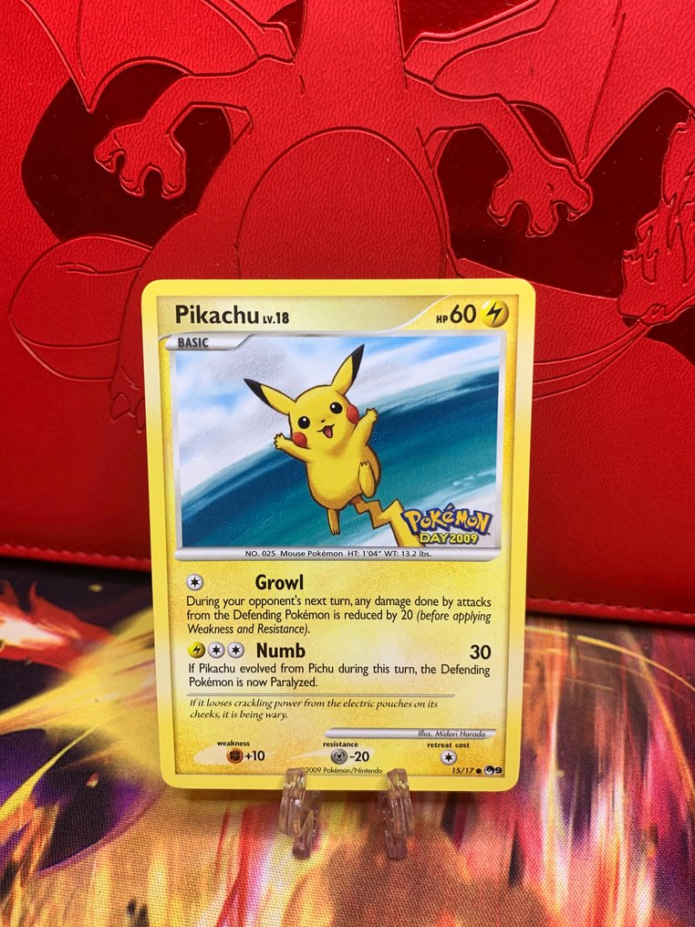 Pokémon - 1 Card - Pikachu 15/17 Pop Series 9 - Day 2009 - EX #1.0