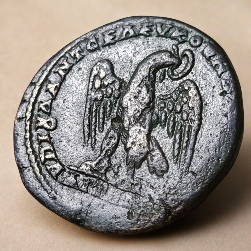 罗马帝国(省). 伊拉加巴卢斯 (公元 218-222). Æ Moesia Inferior, Marcianopolis (没有保留价) #3.2