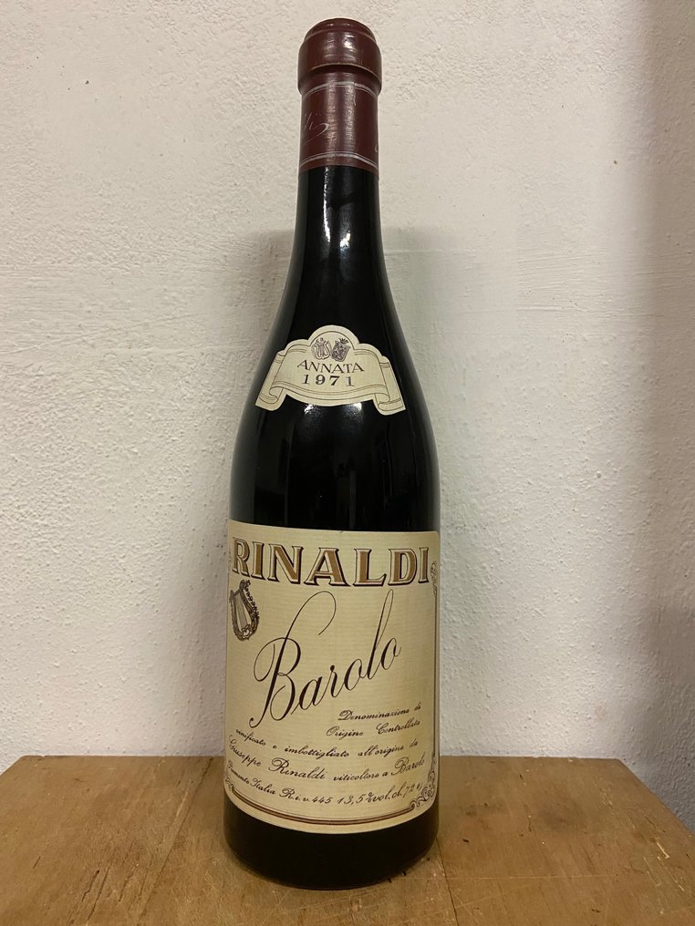 1971 Giuseppe Rinaldi - Barolo - 1 Bouteille (0,72 L) #1.0