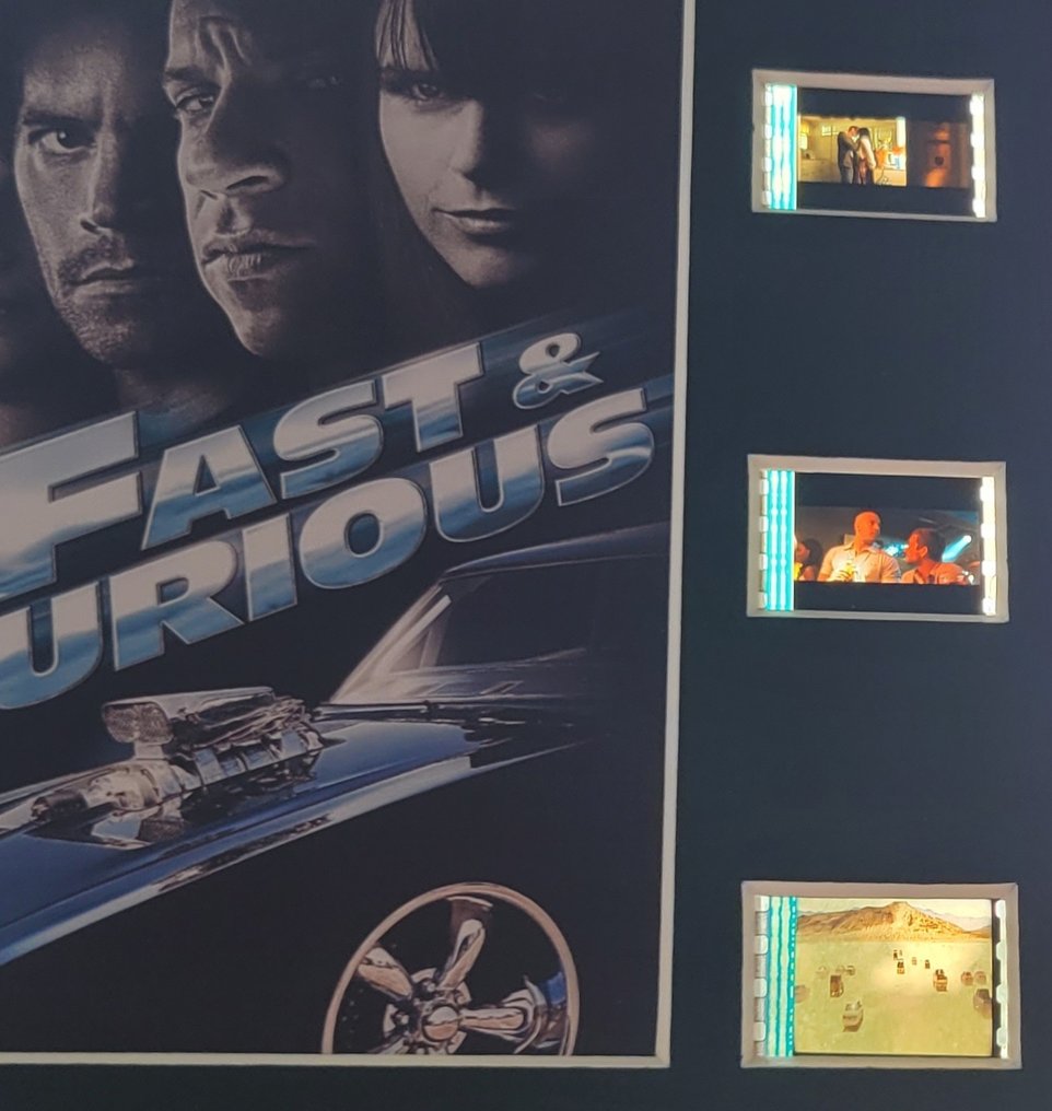 Fast and Furious 4 - Framed Film Cell Display with COA #4.3