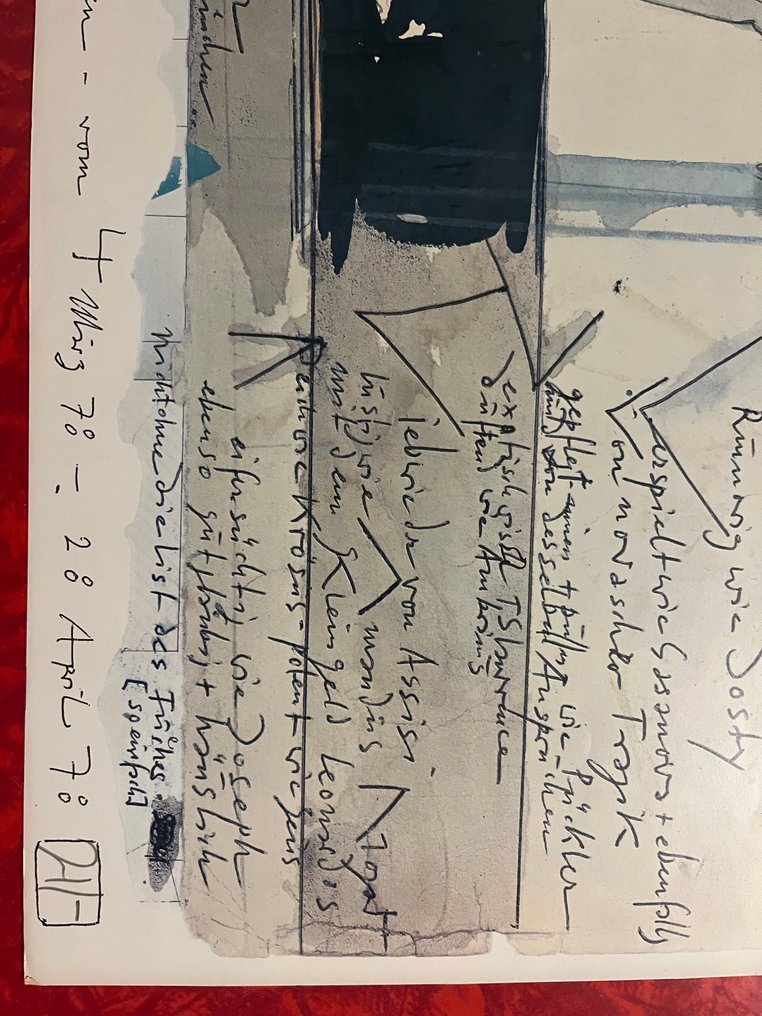 Horst Janssen (1929-1995) - Horst Janssen (1929-1995) - Plakat für die Janssen-Ausstellung in der Galerie Seifert-Binder, München - 1970er Jahre #3.2