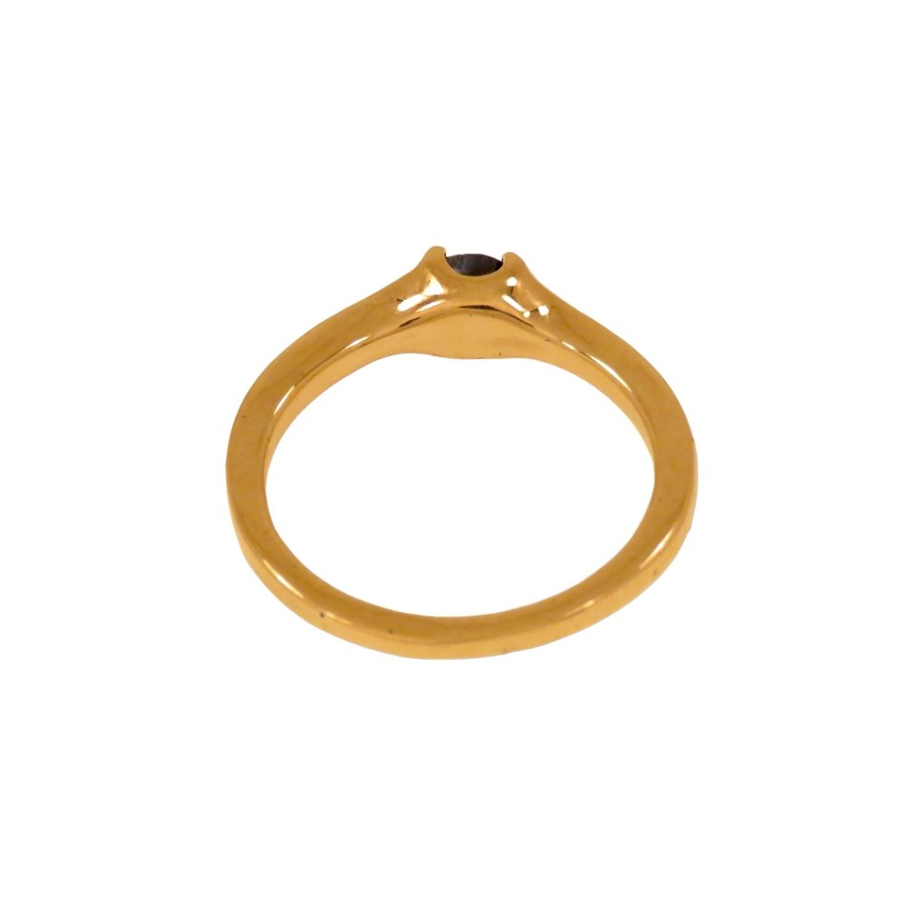 Δαχτυλίδι αρραβώνων - 9 kt. Ροζ χρυσό -  0.45ct. tw. Ζαφείρι #4.3