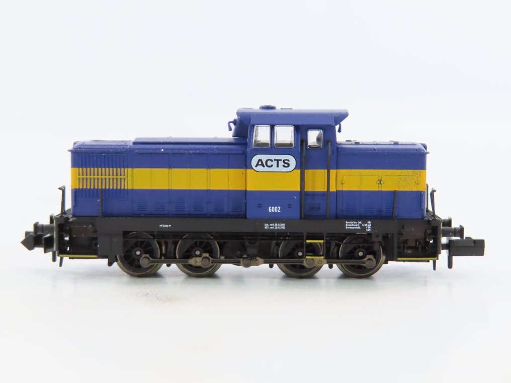 Fleischmann N - 722005 - Πετρελαιοκίνητη μηχανή τρένου (1) - Serie 6000 (Ex BR 106) - ACTS #1.0