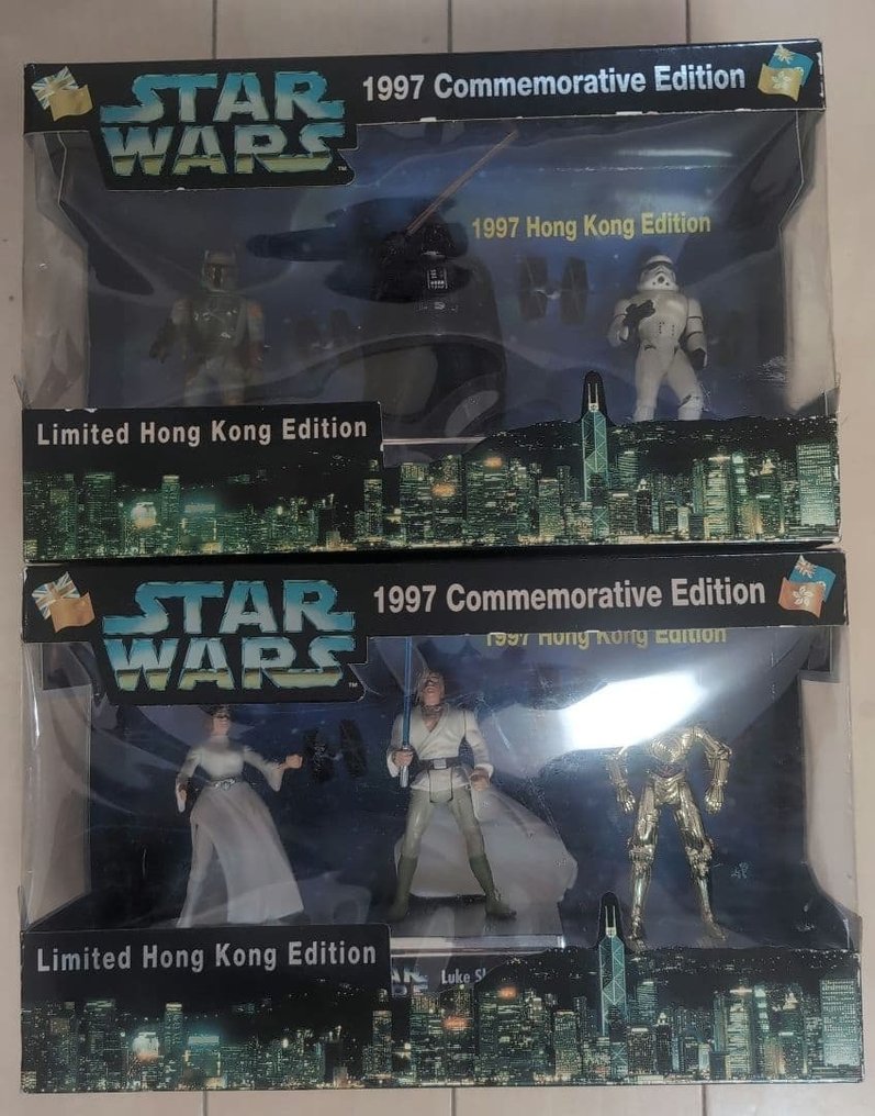 Star Wars / Lucasfilm (licensed) - 雕像 - Set – 1997 Commemorative Limited Hong Kong Edition (6 Figures) - 塑料 #1.0