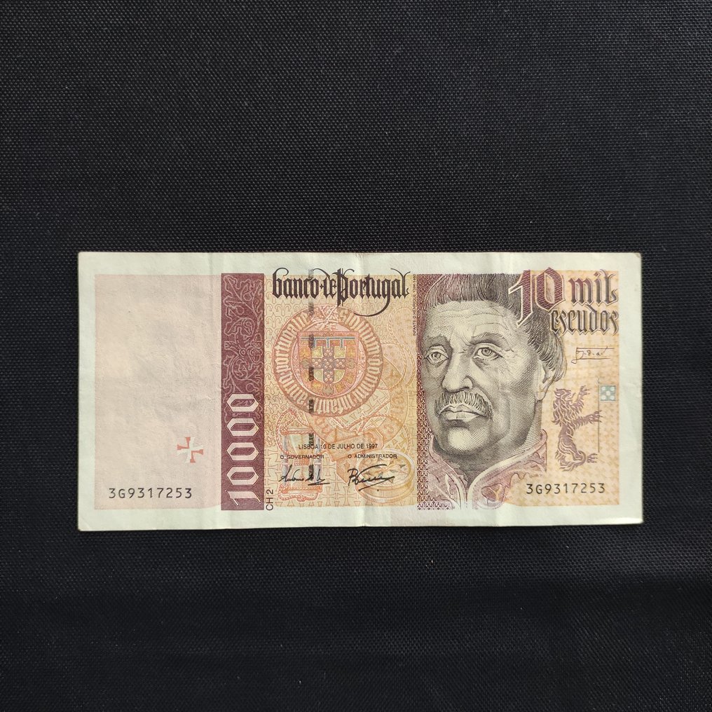 Portugal. - 10.000 Escudos 1997 - Ch 2 - Infante D. Henrique - Pick 191b  (No Reserve Price) #1.0