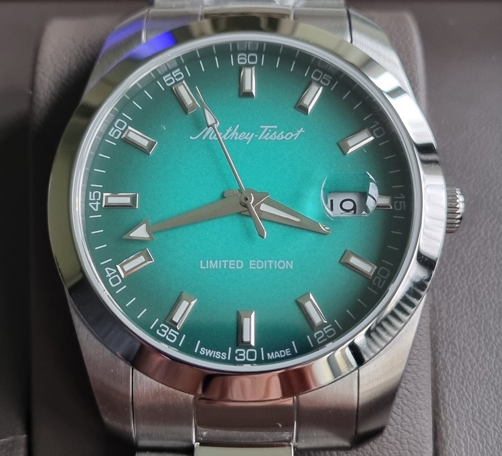 Mathey-Tissot - Emerald - Limited Edition - Swiss Made - Sapphire - Cyclops - New - 没有保留价 - 男士 - 2025 #1.0
