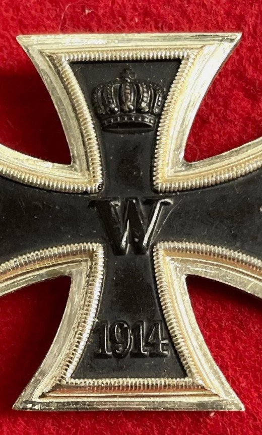 德国 - 军事勋章 - 普鲁士王国，1914年铁十字一等品，带针扣 #3.2