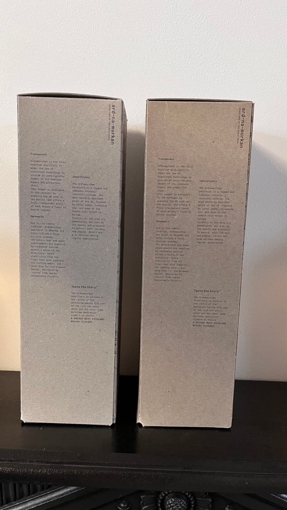 Ardnamurchan - AD/04.21:03  & AD/10.21:06  - 70cl - 2 μπουκαλιών #2.1