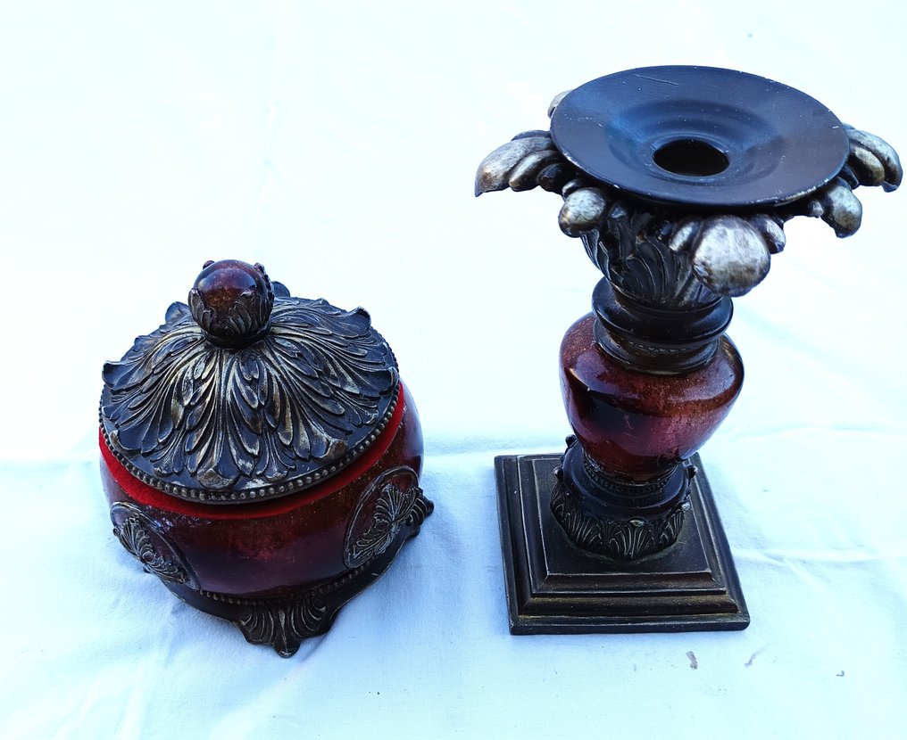 Dressing table set (2) - Resin, Velvet #4.3