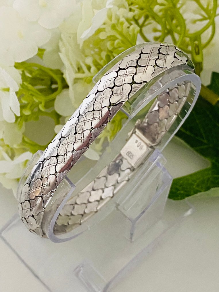 Silver, Art Deco - Netherlands - Bracelet #4.3