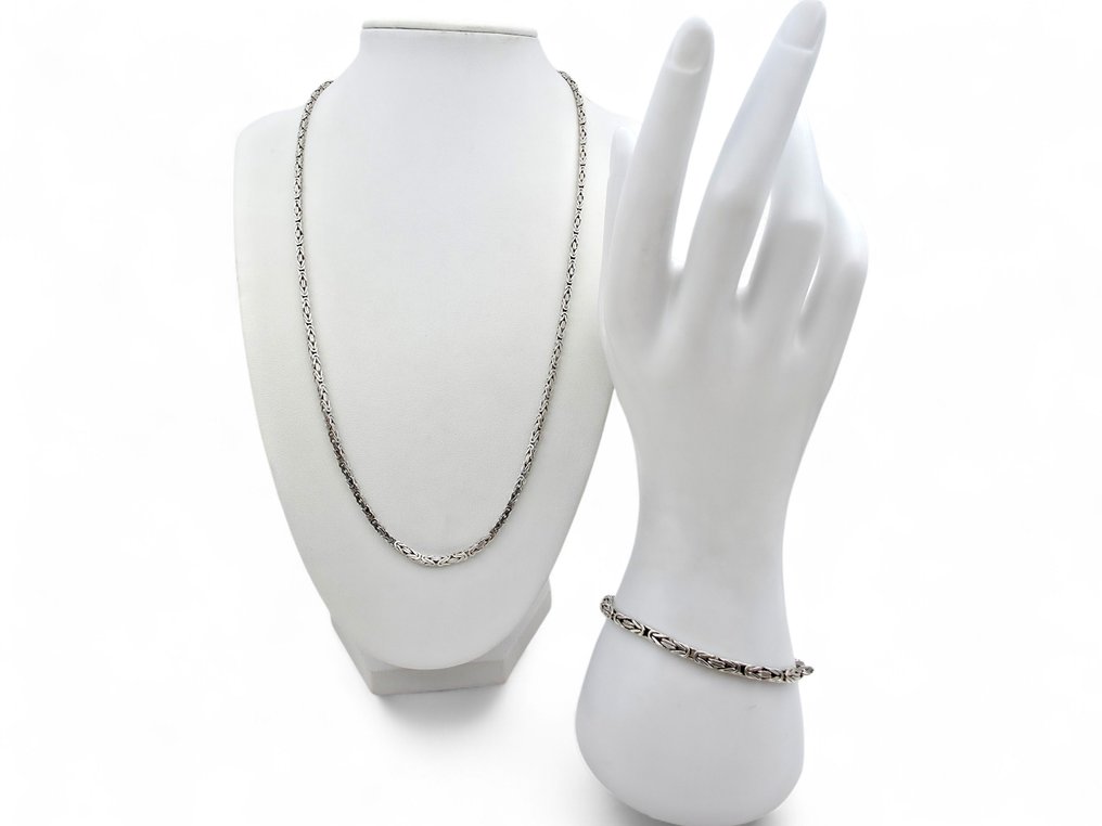 Zonder Minimumprijs - 2-delige sieradenset Zilver #1.0