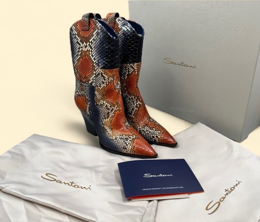 Santoni-Python - Καουμπόικες μπότες - Mέγεθος: EU 38 #1.0
