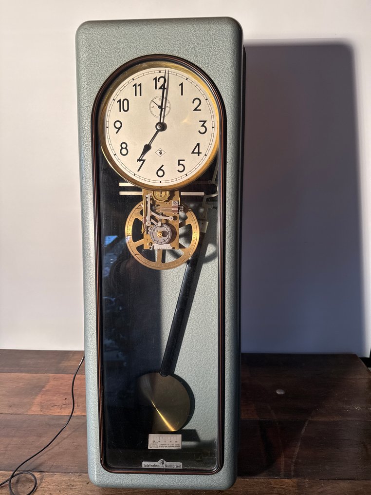 Vegglokke presisjon - Telefonbau & Normaalzeit - Metall - 1950–1960 - Morens perle #1.0