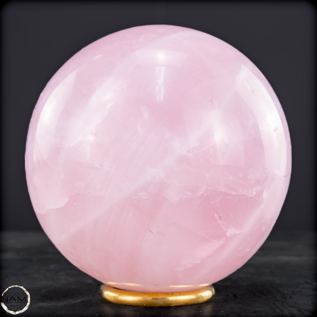 Φυσική σφαίρα ροζ quartz από τη Βραζιλία- 1273.45 g #4.3