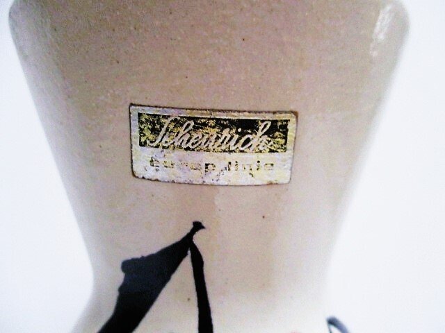 Scheurich - Vase - 523 18 - Ceramic - with original label #2.1