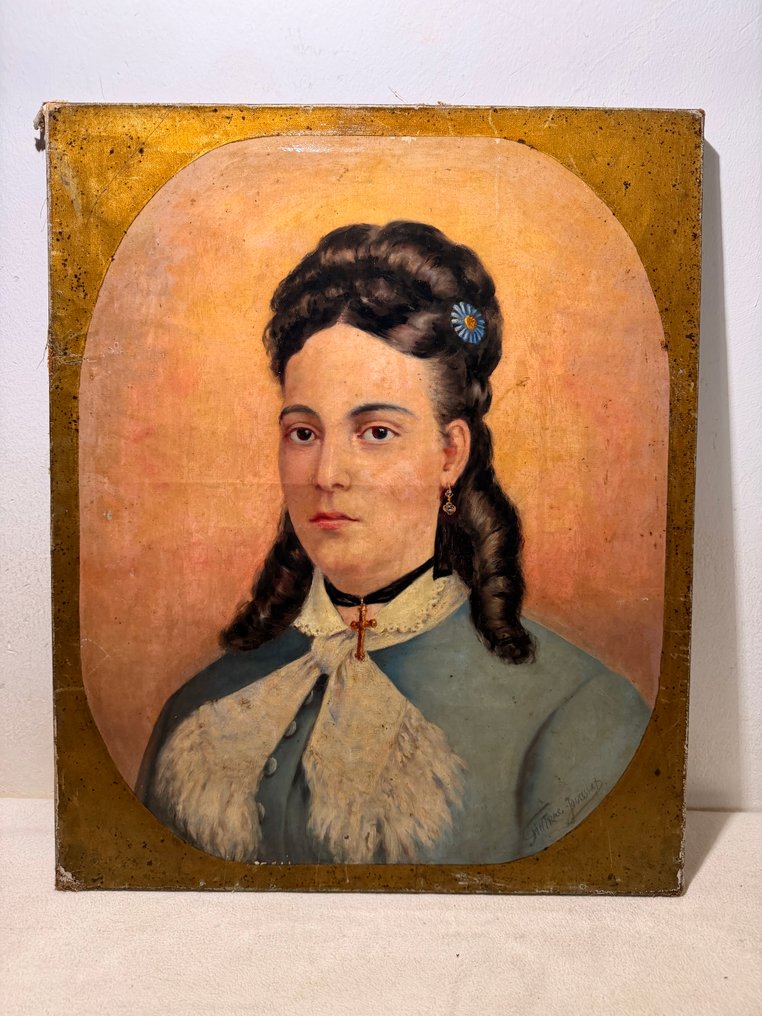 Europese school (XIX) - Portrait NO RESERVE #3.2