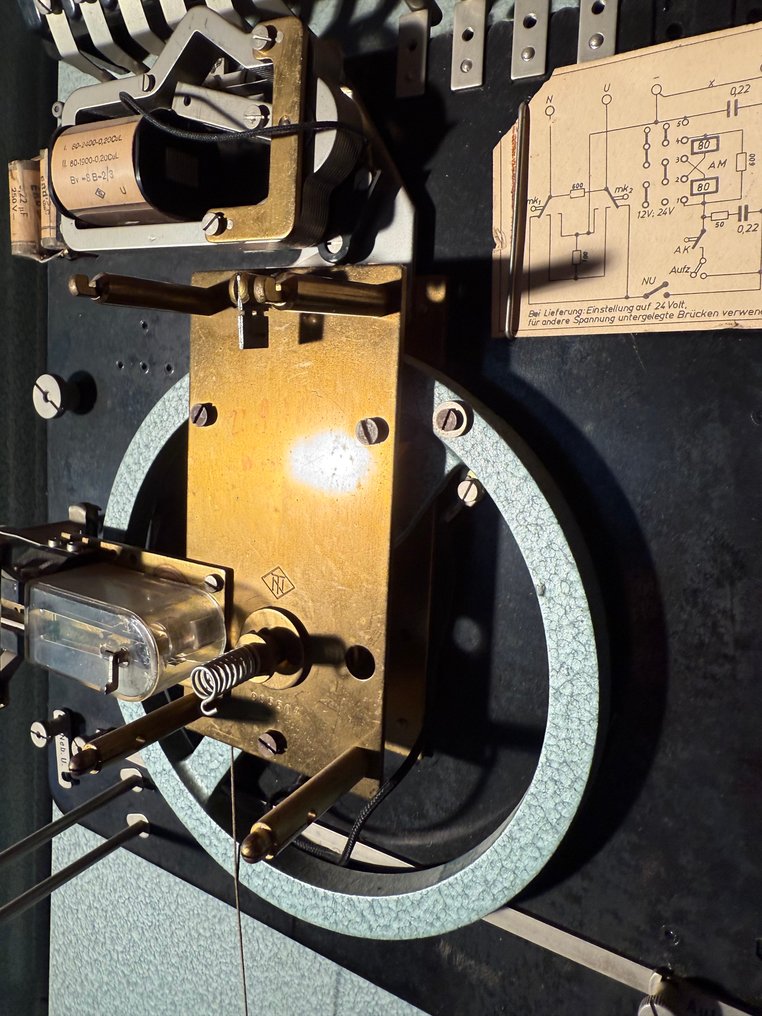 Vegglokke presisjon - Telefonbau & Normaalzeit - Metall - 1950–1960 - Morens perle #1.0