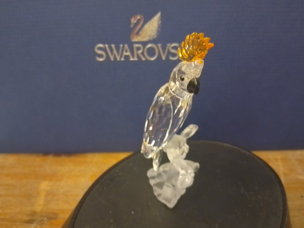 Swarovski - 雕像 - Cockatoo 261635 - boxed + certificate - 水晶 #3.2