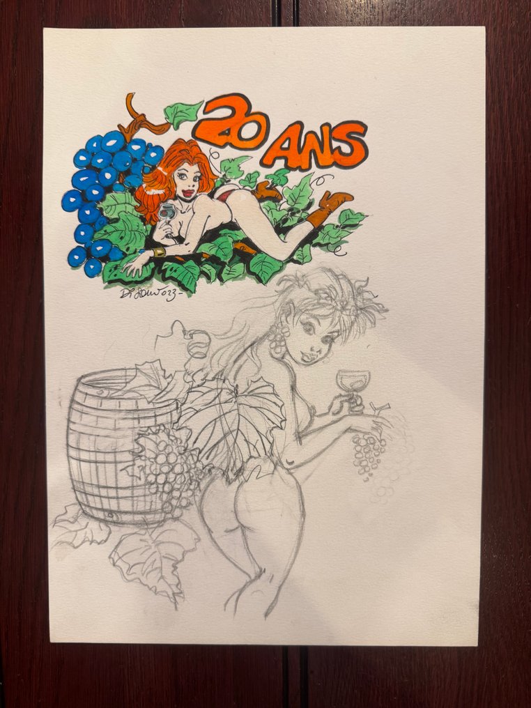 Di Sano - 1 Original drawing #3.2