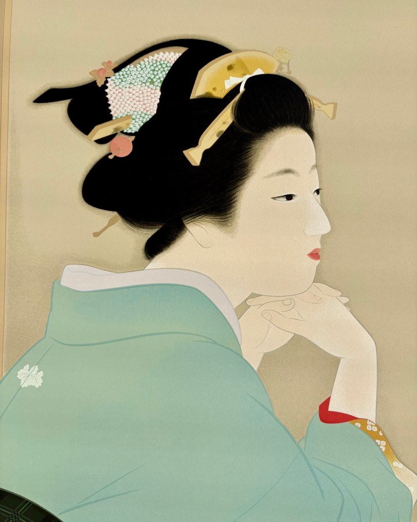 Wakaba わか葉 - Uemura Shōen 上村松園 (1875–1949) - 日本  (沒有保留價) #2.1