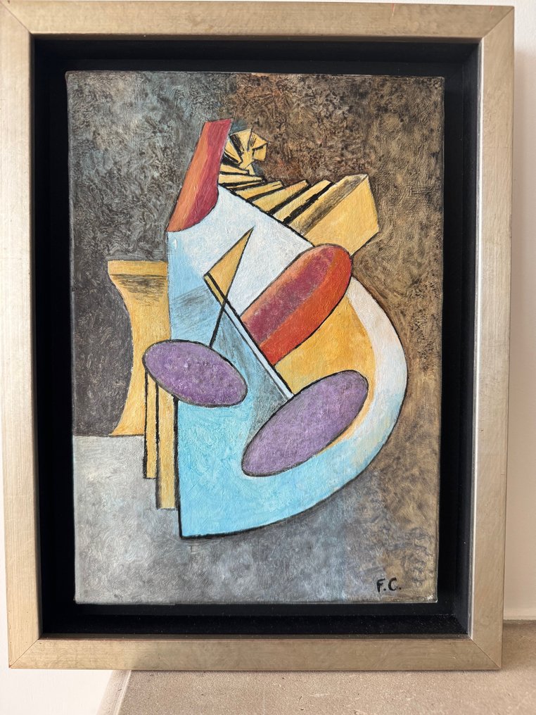 After Franciska Clausen (1899-1986) - Composition abstraite géométrique #2.1