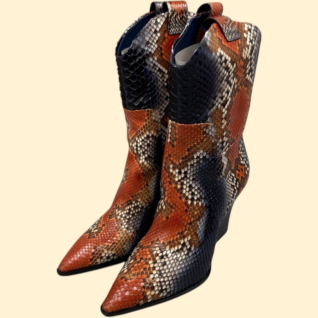 Santoni-Python - Καουμπόικες μπότες - Mέγεθος: EU 38 #3.2