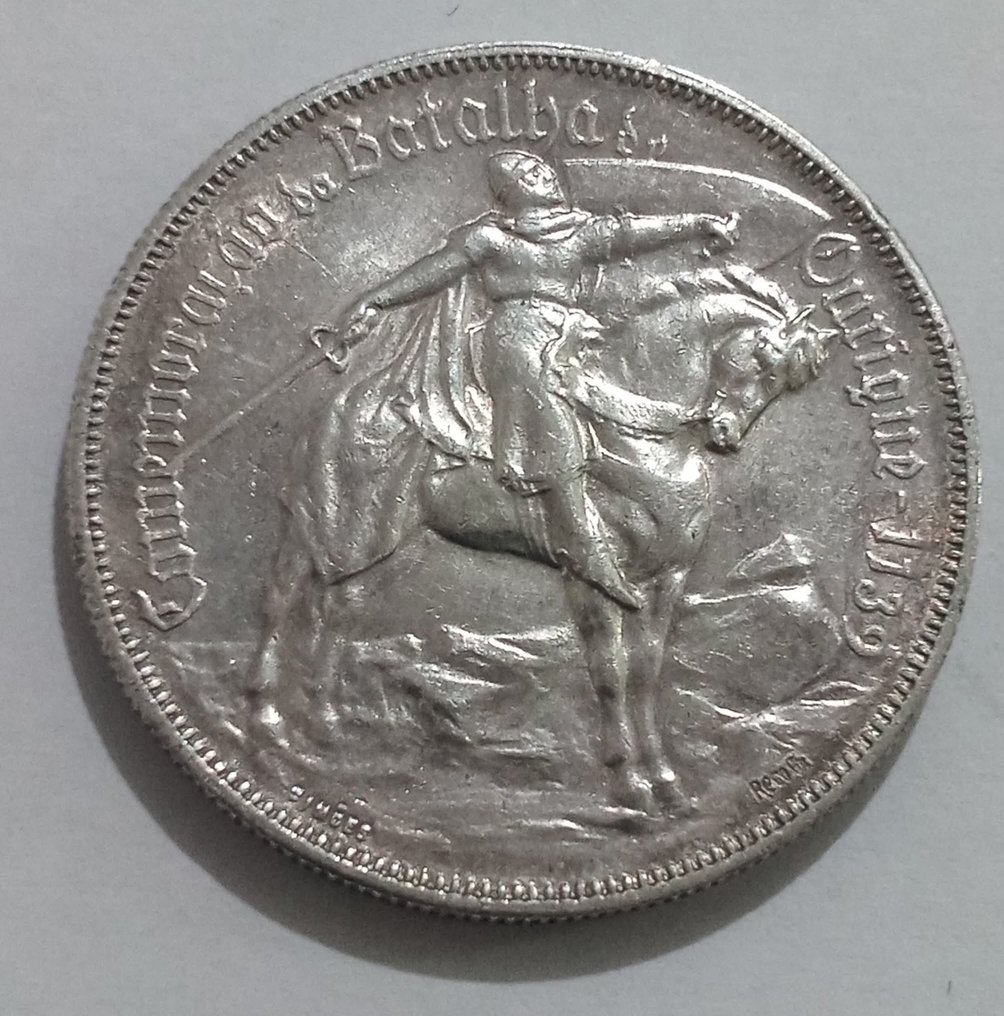 Πορτογαλία. Republic. 10 escudos 1928 Batalha de Ourique  (χωρίς τιμή ασφαλείας) #1.0