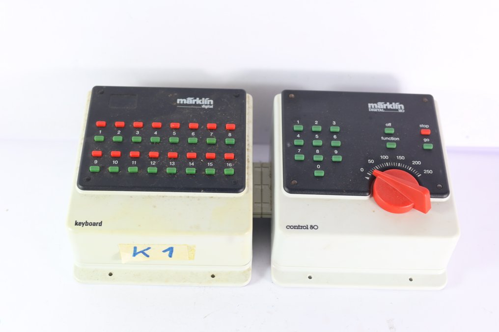 Märklin H0 - 6036/6040 - Digital styreenhed (2) - Kontrolenhed og tastatur #1.0