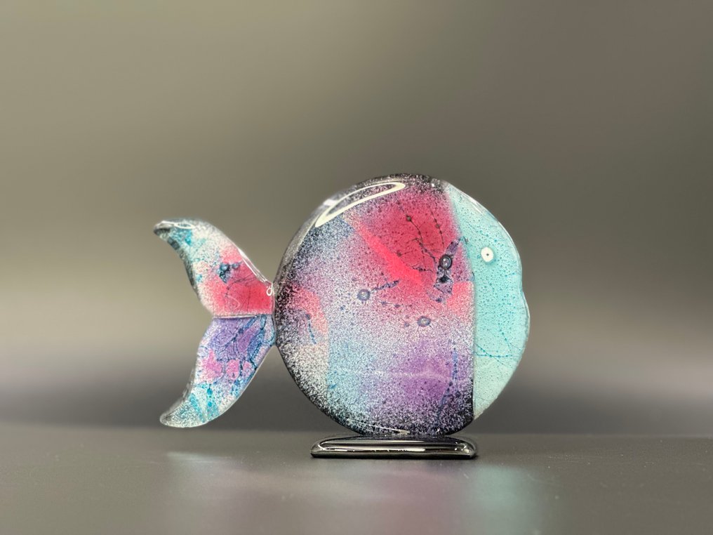 Studio Habrat - Figurine - Fish - fusing #2.1