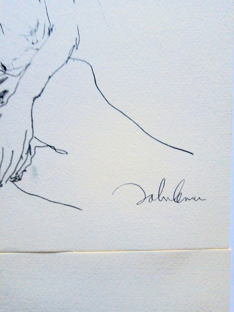 John Lennon - Set of 2 lithographs from the 1971 exhibition portfolio - 1971 #4.3