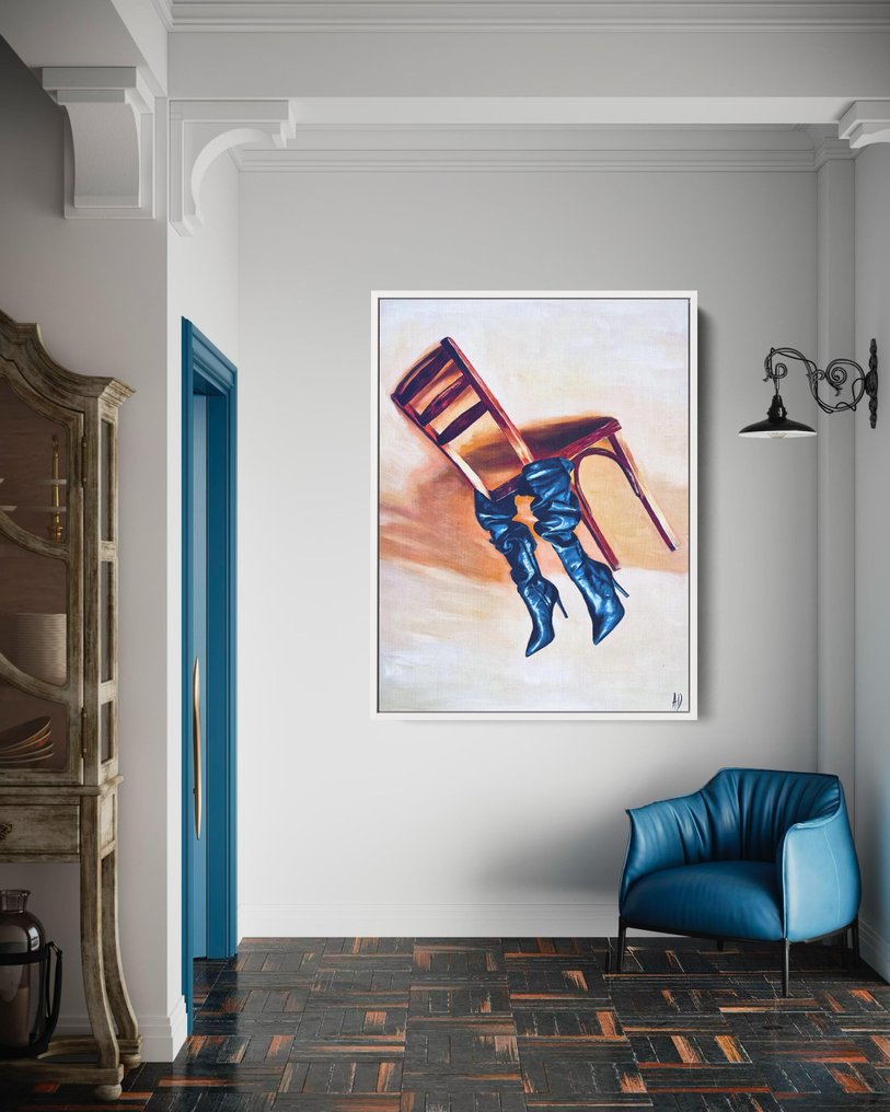 Anne Dias - (100% handpainted !) The Wrong Legs #4.3