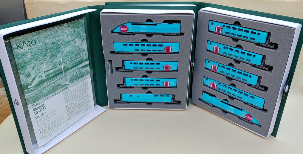 Kato N - 10-763 - Train unit (2) - TGV Ouigo, 10 parts - SNCF #3.2