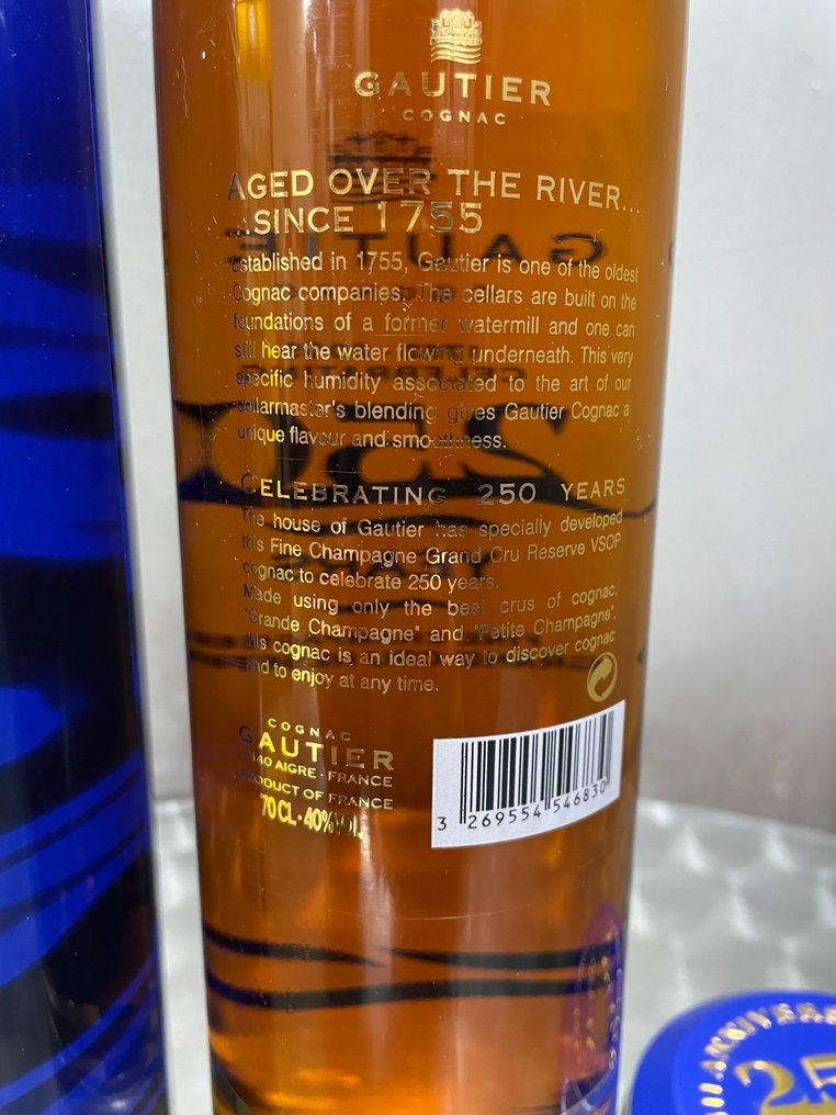 Gautier - 250 Years Edition Anniversaire   - b. 2005  - 70cl #4.3