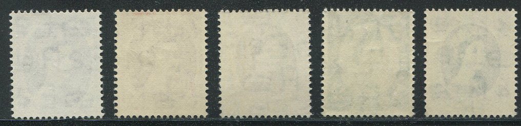 Great Britain 1952 - Wildings first definitive set complete. - Stanley Gibbons 515-531 #3.2