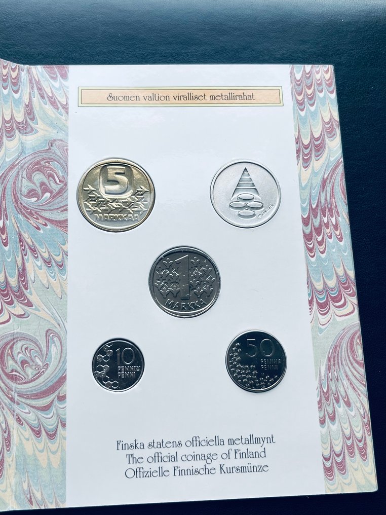 Finland. Year Mint Set, incl. silver token 1993 / Rare (No reserve price) #1.0