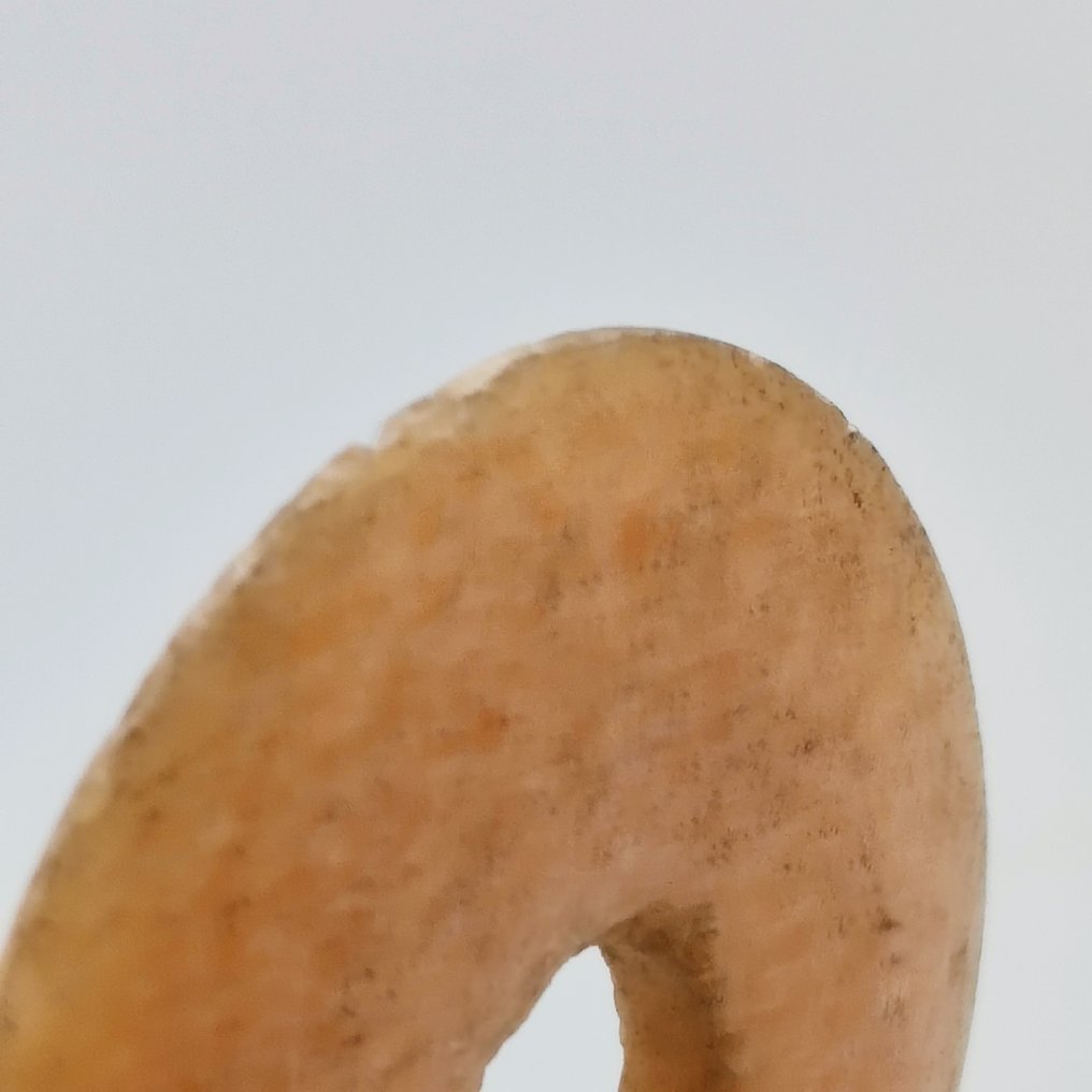 中-西伯利亚 - 积家文化 Aventurine Quartz 仪式碧玉盘护符——宇宙的力量 - 52 mm  (没有保留价) #3.2