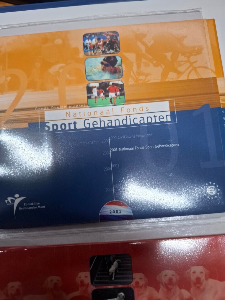Dutch collection of FDC sets with a nominal value of over 80 euros.. 1 Euro 2001 - 2007 (No Reserve Price) #4.3