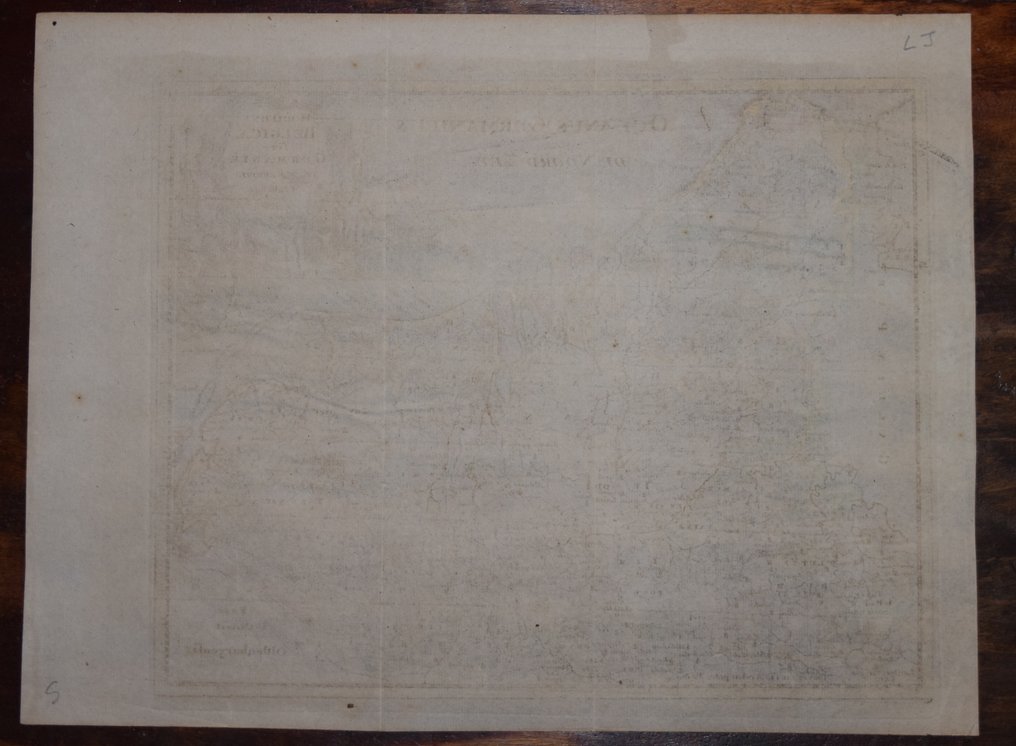 荷兰 - 荷兰和比利时; Cluverius - HODIERNAE BELGICAE SIVE GERMANIAE INFERIORIS.. - 1701-1720 #4.3