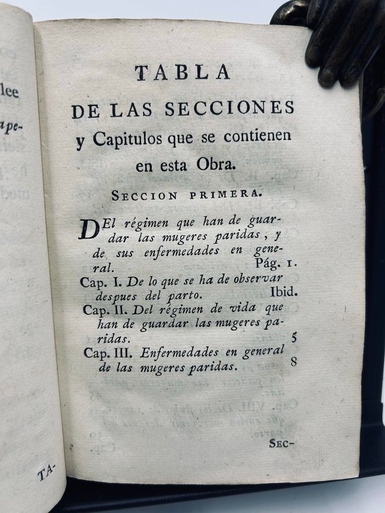 Mr. Raulin, Felipe Lopez Somoza - Tratado de las enfermedades de las mugeres (sic) paridas, con el metodo de curarlas - 1790 #1.0