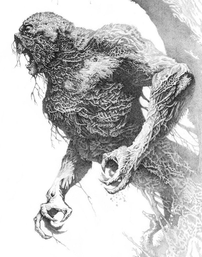 Joaquin Ramal - 1 Fine Art Print - Swamp Thing - Embossed Edition #3.2