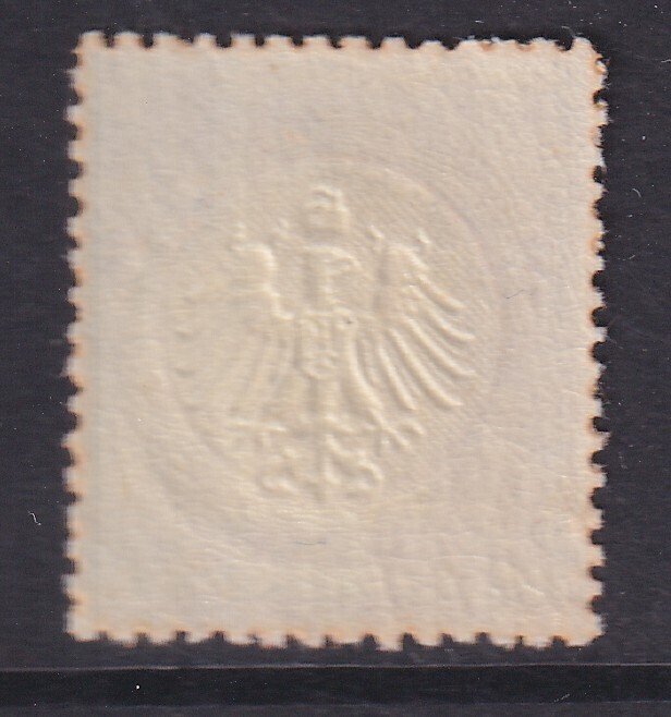 Γερμανική Αυτοκρατορία 1872 - Μικρό θωρακικό ασπίδιο. 2 Kr. πορτοκαλί. - Michel: 15 #1.0