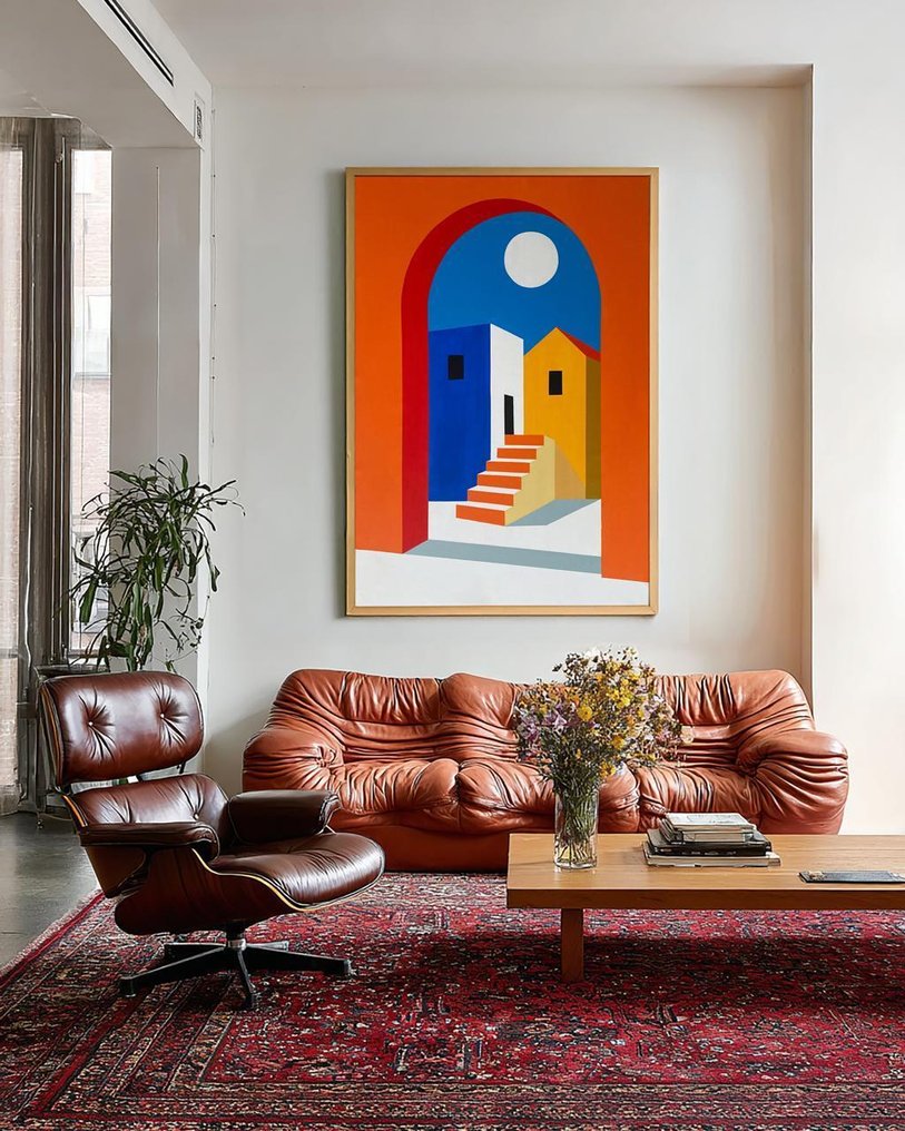 Nelson F. León - "Desde el arco"  XL- (NO Reserve) #1.0