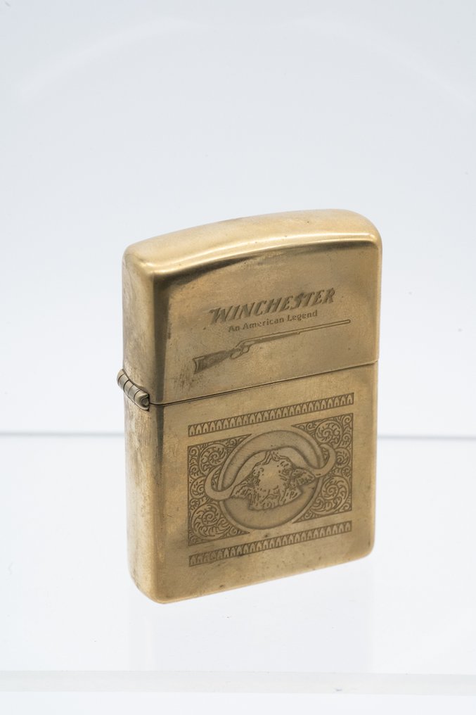 Zippo - Winchester - mythical American rifle - Solid Brass - *1995* - Zonder minimumprijs - Aansteker - Messing #1.0