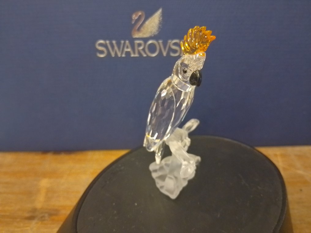 Swarovski - 雕像 - Cockatoo 261635 - boxed + certificate - 水晶 #1.0