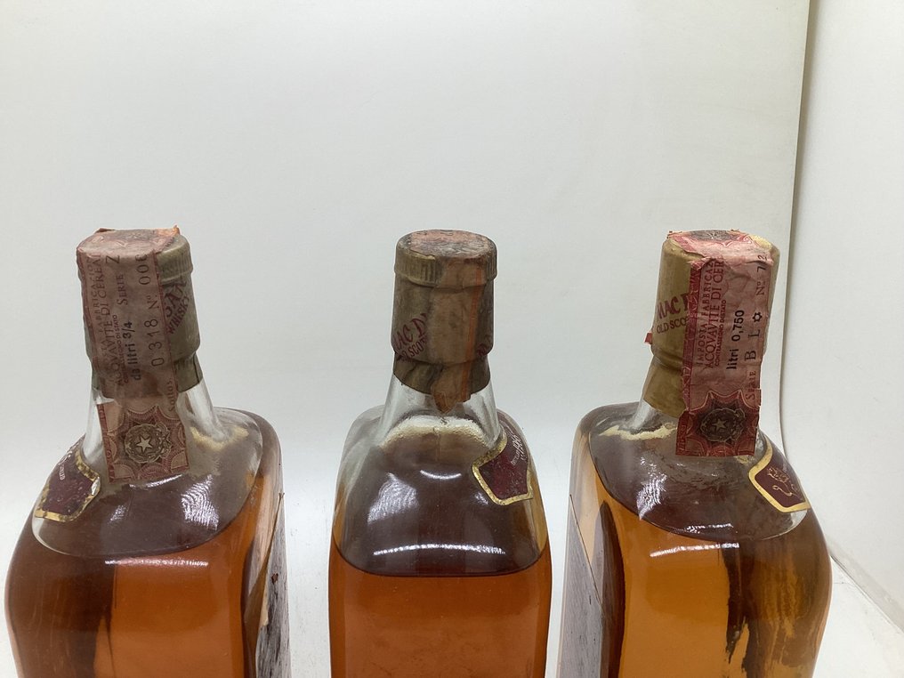 Mac Dugan 1965 8yo - 1966 8yo - 1971 8yo - 75cl - 3 bottles #4.3