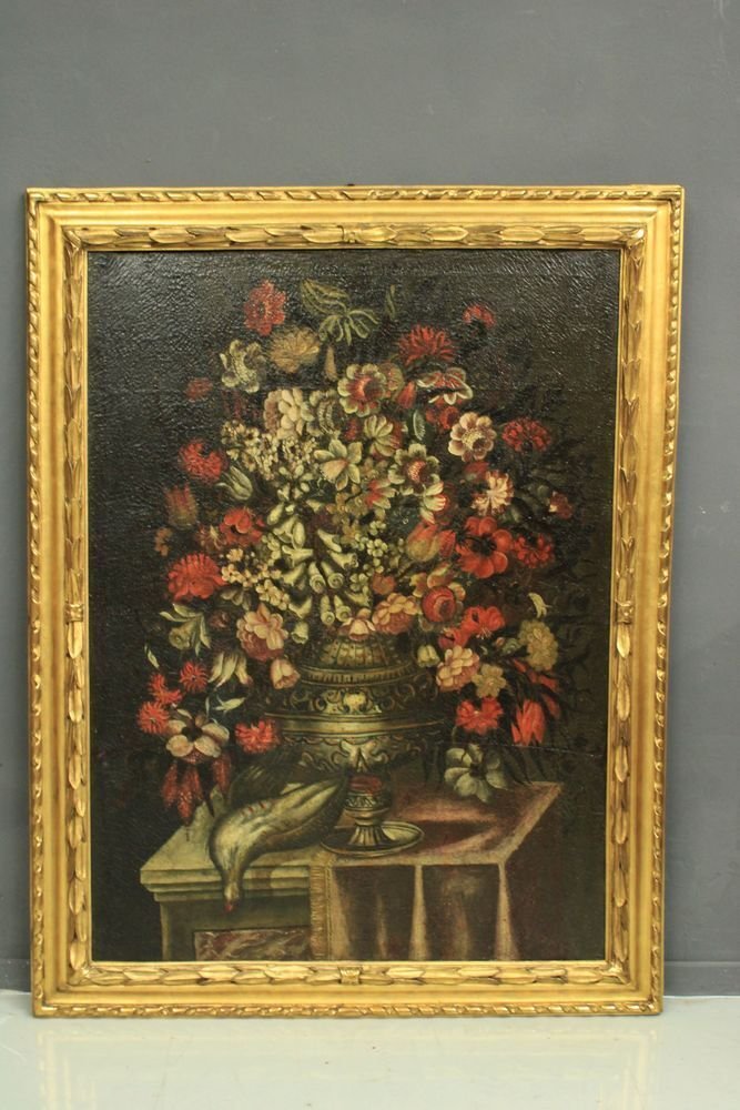 Maestro del vaso a Grottesche (XVII), Tulajdonítva - Vaso a grottesche con fiori recisi e fagiano #1.0