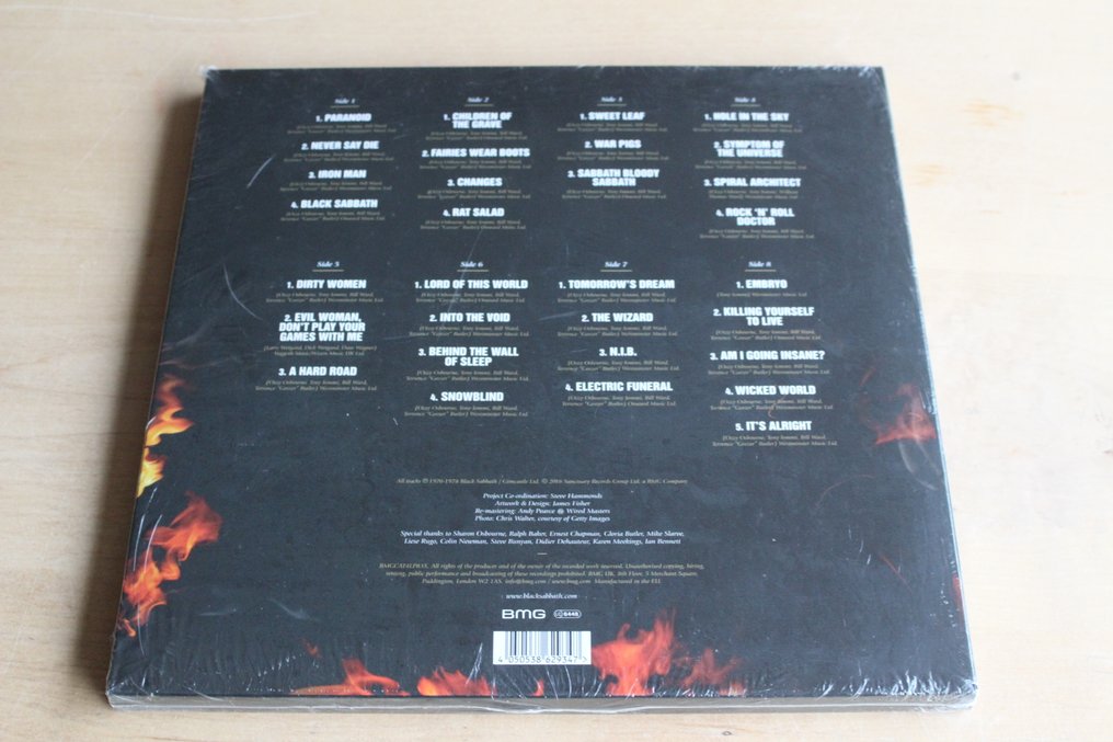 Black Sabbath - Ultimate Collection 4LP - LP Box set - Coloured vinyl - 2020 #3.2